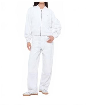 ICON DENIM Ivy Bomber Jacket - White