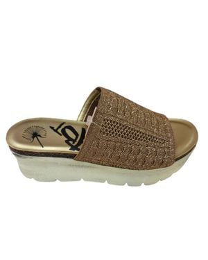 Otbt Gravity Wedge Sandal - Brown