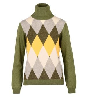 Ballantyne Turtleneck Sweater - Green
