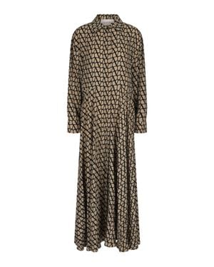 Valentino Toile Iconographe Maxi Dress - Multicolor