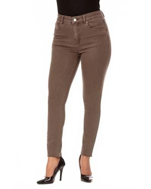 Elior High Waisted Jeans - Brown