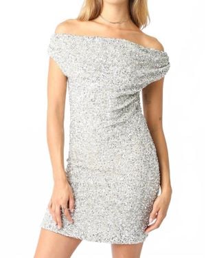 Olivaceous Margaret Dress - Gray