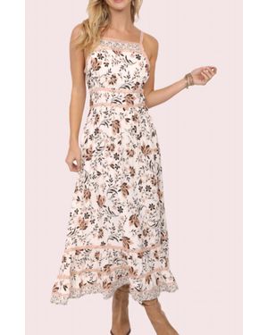 Sadie & Sage Willa Floral Maxi Dress - Pink