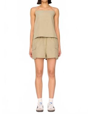 DL1961 Poplin Boxer Short - Natural