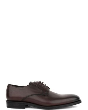 JOHN HARRISON Polished Leather Lace-Up Formal Shoes - Brown