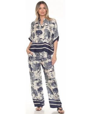 FLORA ASHLEY Into The Night Blouse - Black