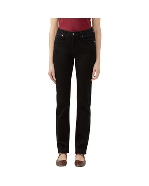 Jag Jeans Pocket Denim Straight Leg Jeans - Black