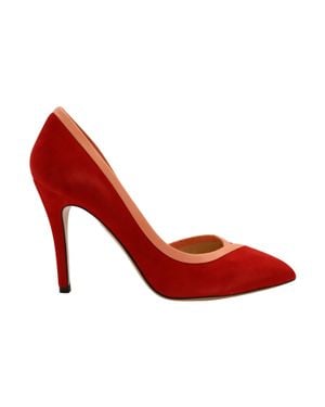 Charlotte Olympia Pointed Pumps - Red