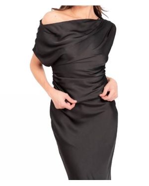 Lavender Brown Alondra Top - Black