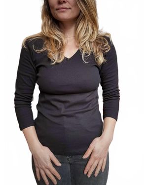 Necessitees V-Neck T-Shirt - Black