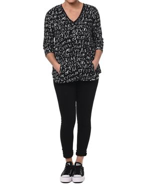 Tulip Clothing Willa Blouse - Black