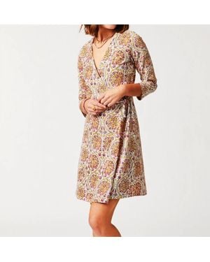 spartina 449 Alisa Wrap Dress - Brown