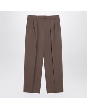 パンツ The Row Yaji Trousers In Wool The Row Yaji Trousers | Black | FARFETCH