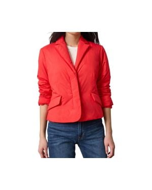 Lilla P Padded Blazer - Red