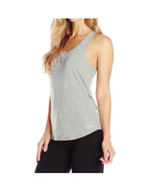 Calvin Klein Impact French Terry Sleep Tank - Gray