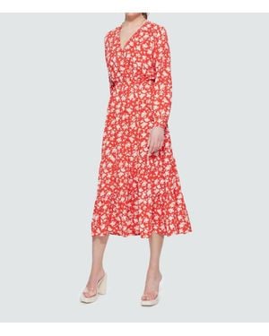 Dex Pretty As A Picnic Maxi Dress - Red