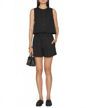 Apiece Apart Godet Tank - Black