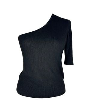 IRO One Shoulder Top - Blue