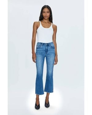 Pistola Lennon High Rise Boot Jeans - Blue