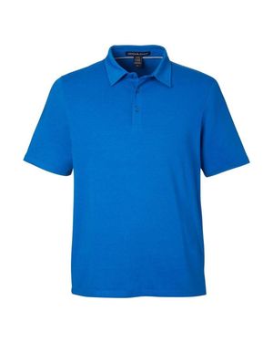 Devon & Jones Raleigh Stretch Polo - Blue