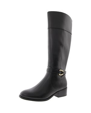 Bandolino Bndenie3 Buckle Manmade Knee-High Boots - Black