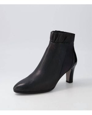 DJANGO & JULIETTE Taysie Patent Leather Boots - Black