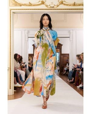 Ulla Johnson Studio Cotton Dress Western Dream - Natural