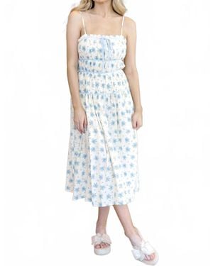 Storia Oaklyn Midi Dress - Blue