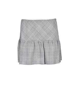 Alessandra Rich Mini Skirt - Gray