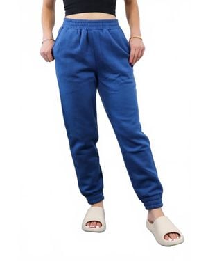 SurelyMine Fleece Lined Thick Jogger - Blue