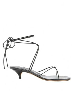 Proenza Schouler Slash Tie Sandals - White