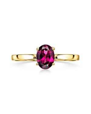 Ross-Simons Rhodolite Garnet Ring - Red