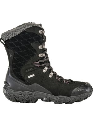 Obōz Bridger 9" Insulated B-Dry Waterproof Boot - Black