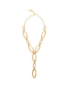 Avenue Chic Elise Necklace - Metallic
