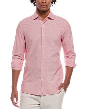 Slowear Stripe Shirt - Pink
