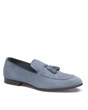 Johnston & Murphy Taylor Tassel Loafer - Blue
