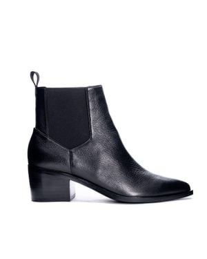 Chinese Laundry Filip Heel Chelsea Boots - Blue
