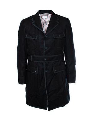 Thom Browne Trench Coat - Black