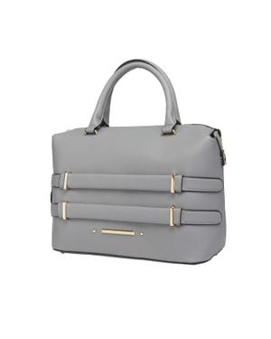 MKF Collection by Mia K Leila Satchel Bag By Mia K - Gray