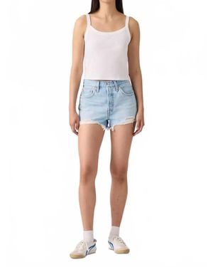 Levi's Original High Rise Short - Blue