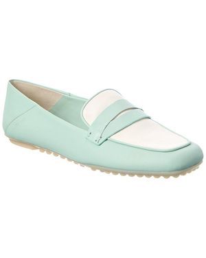 Franco Sarto L-Zury Leather Loafer - Green