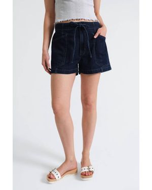 DAZE Catalina Denim Shorts - Blue