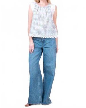 Taelynn Peabody Top - Blue