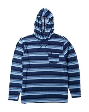 Vissla Boy's Bonfire Knit Pullover Hoodie - Blue