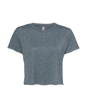 Next Level Festival Crop Top - Blue