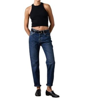 NSF Owen Slouchy Straight Jean - Blue