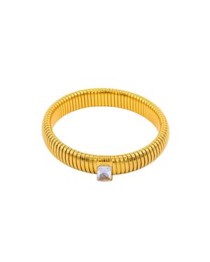 Accessory Concierge Singular Cz Cobra Bracelet - Metallic
