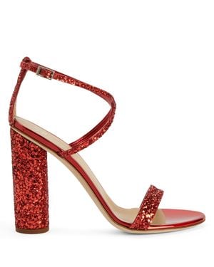 Giuseppe Zanotti Tara Glitter - Red