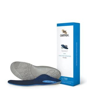 Aetrex Speed Posted Orthotics Insole - Blue