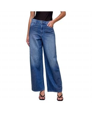 Hidden Jeans Alyx Rhinestone Oversized Baggy Jeans - Blue
